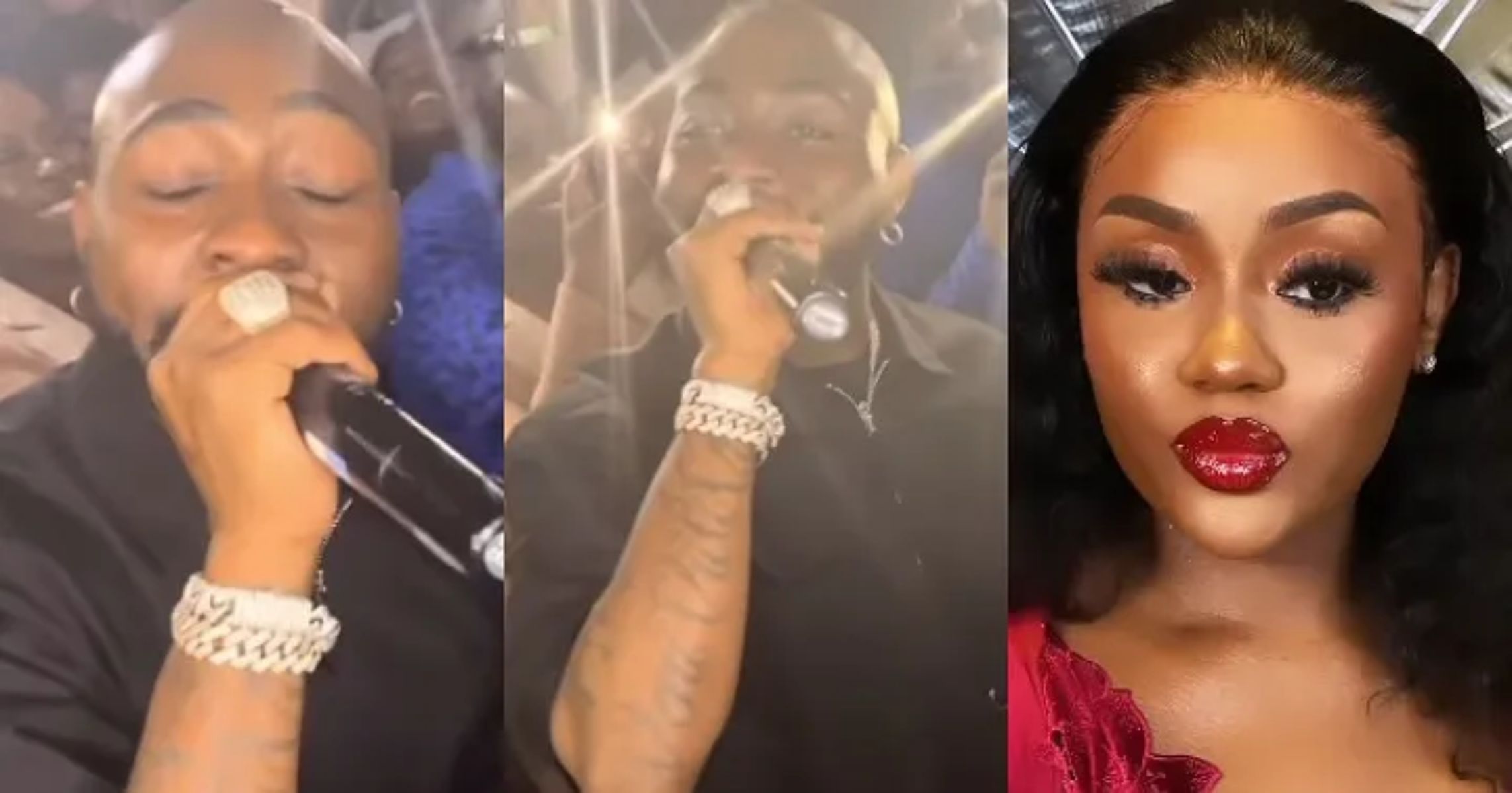 Reactions Trail Video Of Davido Skipping 'Chioma, My Lover' While Singing Assurance On Stage (Video)